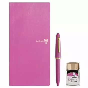 Перьевая ручка Plus Memo Pad Limited Premium Cross Profit Purple 79519 Ka.Crie & Jr. фиолетовый