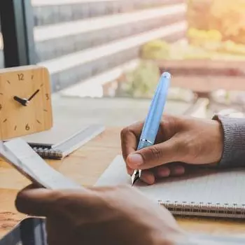 Перьевая ручка, прозрачное перо EF/F/M, пластиковая ручка с чернилами, элегантная ручка для письма, школьные принадлежности A оранжевый