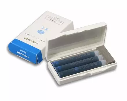 Перьевая ручка Sailor Перьевая ручка Картридж с чернилами Shiki Ori Soten (3 куска)