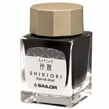 Перьевая ручка Sailor Перьевая ручка в бутылке с чернилами Shikiori Izayoi no Yume Nakaaki 13-1008-216