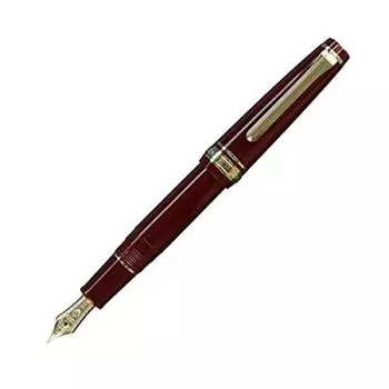 Перьевая ручка Sailor, перьевая ручка Professional Gear Slim Mini Gold Marun Zoom Nib 11-1303-732