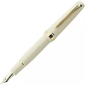 Перьевая ручка Sailor Professional Gear Slim Mini Gold Ivory GT 14K Fine Point F 11-1303-217 Двойного назначения