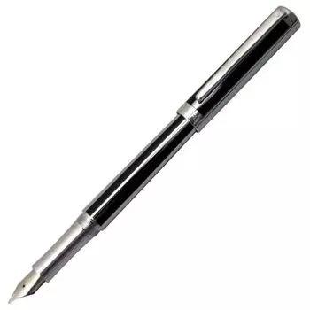 Перьевая ручка SHEAFFER F Fine Point Intensity Jet Black Stripe N0923340 Подлинный импортный продукт