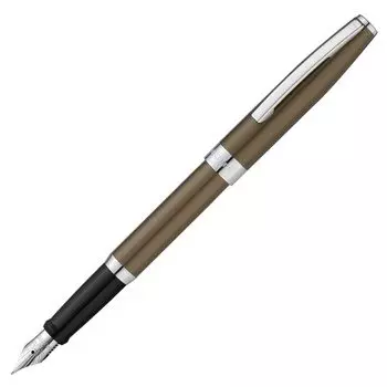 Перьевая ручка SHEAFFER F Fine Point Sagaris Metallic Brown N0948040 Подлинный импортный продукт