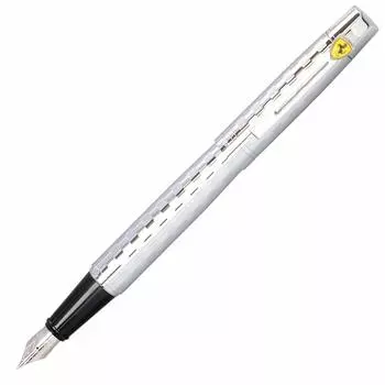 Перьевая ручка SHEAFFER Ferrari 300 F9517PN Checkered Flag Chrome CT серебряный