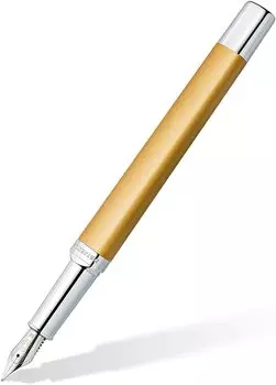 Перьевая ручка STAEDTLER Triplus Gold с треугольным стержнем Glorious Gold (Средняя (M)) [Элемент] золотой