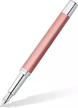 Перьевая ручка STAEDTLER Triplus Radiant Rose с треугольным стержнем Radiant rose (хорошо (F)) [Элемент] синий