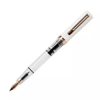 Перьевая ручка Twisbee Eco White Rose Gold Medium Point TW100098 белый