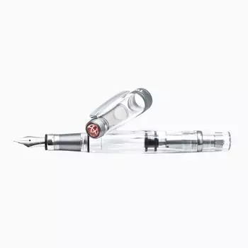 Перьевая ручка TWSBI Diamond 580ALR Nickel Grey с пером F