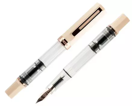 Перьевая ручка TWSBI Eco Cream Rose Gold Inhalation Type Fine Point F TW020012