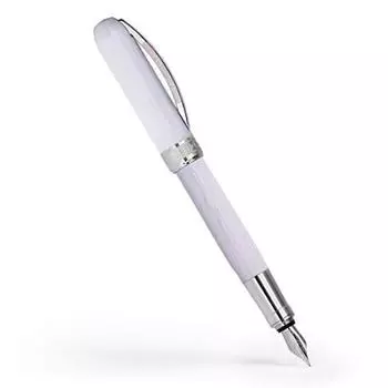 Перьевая ручка Visconti Master of Art Classic Rembrandt White, среднее перо