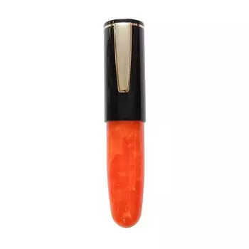 Перьевая ручка WANCHER Chocolate Orange Mini Перьевая ручка-капельница черного шоколада M среднего цвета 11wan PoChaCo/Black (тип глаз, оранжевый, шрифт)