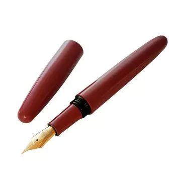 Перьевая ручка WANCHER Dream Pen Makoto Ebonite Sand Red DREAM PEN Sand Red WANCHER Extra Fine (EF (Позолоченный)) красный