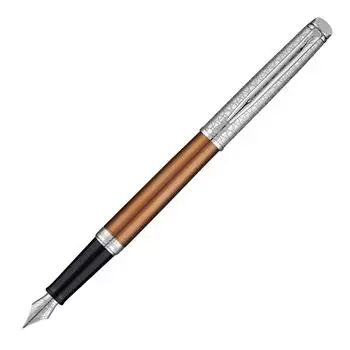 Перьевая ручка Waterman F Fine Point Metropolitan Частная коллекция Бронзовый сатин CT 1971691AS Обычный импортный продукт Двойного назначения