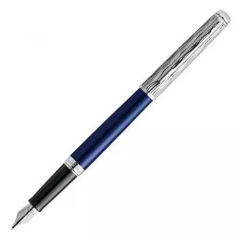 Перьевая ручка Waterman Metropolitan DX Blue Ct, коллекция Made In France, F, ПРЕКРАСНЫЙ ПРИНТ