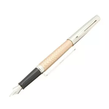 Перьевая ручка WATERMAN Official F Fine Point Metropolitan Deluxe Rose Wave CT 2048930 Обычный импортный продукт Двойного назначения