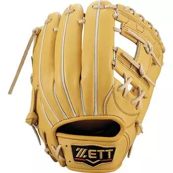 Перчатка Baseball Z Hardball, совместимая с перчаткой High School Baseball Hardball для перчаток Infielder Prostatus для второго BP, желтая x P коричневая для правой руки