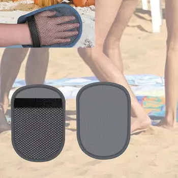 Перчатка для очистки песка, портативный многоразовый мешок для удаления перчаток для пляжа и сада