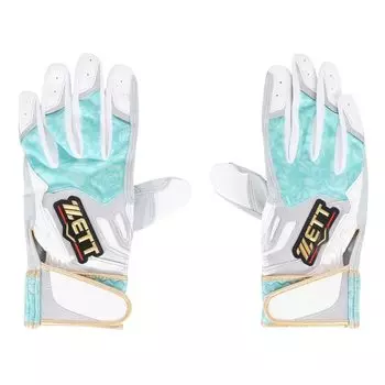 Перчатка для отбивания ZETT Baseball Pro Status x BG321ASA-4211 (Зеленый Белый/L/Мужской, Женский)