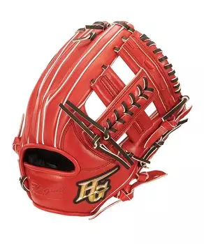 Перчатка для софтбола High Gold General Kigoku SR Burning Orange LH питчер Третьи позиции Третий игрок с базы HI-GOLD OKG-5105 Правый игрок с базы/Все