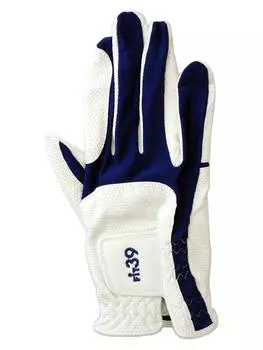 Перчатка Mick Golf 39 FIT39 для правой руки, размер M (МИКРОФОН ГОЛЬФ) Темно-синий/белый
