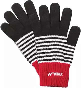 Перчатки черные L [Yonex] (007)