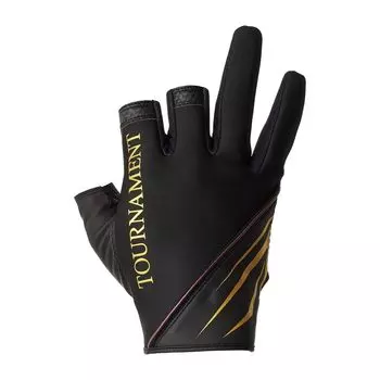 Перчатки черные M [Daiwa] DG-1024TW мужские чёрный