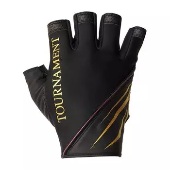 Перчатки черные M [Daiwa] DG-1124TW мужские чёрный