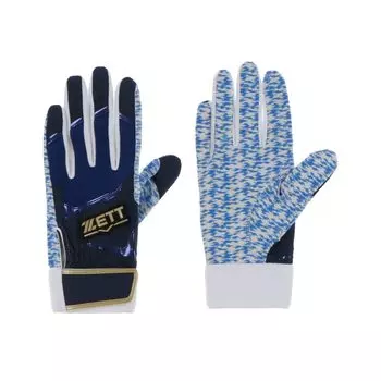 Перчатки для бейсбола, отбивающие обе руки, темно-синие [Z], аксессуары, M, тёмно-синий