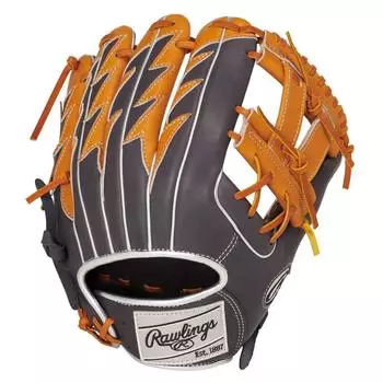 Перчатки для бейсбола Rawlings Adult Softball [для игроков в инфилде] HOH THUNDER GR4FHOTCK4H NavyRich Tan Размер 11,5 дюймов Для игроков-правшей (левая рука