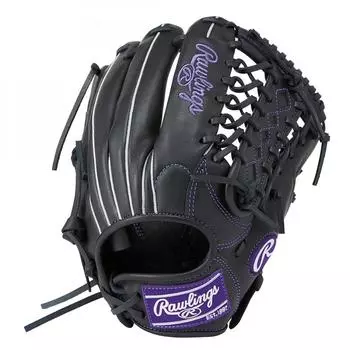 Перчатки для бейсбола Rawlings для взрослых, только для женщин, женский софтбол, Hyper Tech R2G HYPER TECH [универсальные], размер 11,75 GS4HTS65, черные, для правой руки