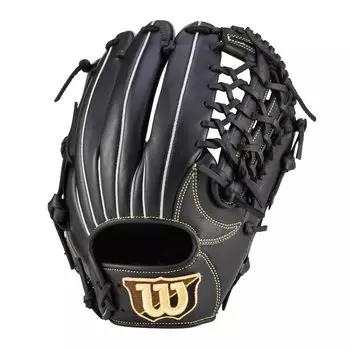 Перчатки для бейсбола Wilson общего назначения EZC Utility для броска правой руки из мягкой кожи черного цвета WBW101811 (Перчатка) (Легкая добыча) 29,8 см чёрный