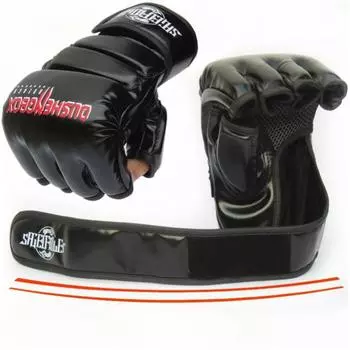 Перчатки для бокса MMA Half Finger, перчатки для тайского бокса с песком, перчатки для карате, специальные защитные перчатки для тренировок по боевым искусствам белый