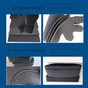 Перчатки для дайвинга 3 мм, противоскользящие неопреновые перчатки для подводного плавания с аквалангом и маской и трубкой (M)