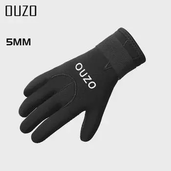 Перчатки для дайвинга из неопрена толщиной 5 мм: Морозостойкие, теплые, нескользящие, износостойкие, устойчивые к шипам для зимнего плавания и подводного плавания. Extra Large