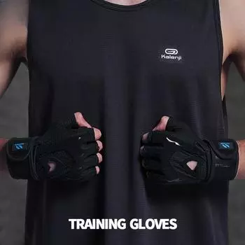Перчатки для фитнеса для мужчин и женщин, спортивные тренировки, нескользящее оборудование для предотвращения образования мозолей, становая тяга, жим лежа, браслет на половину пальца, пояс-усилитель