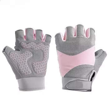 Перчатки для фитнеса защищают запястье, противоскользящие, для езды на велосипеде, для движения полупальцами, турник, дышащий светильник, подтягивание для предотвращения кокона S серый