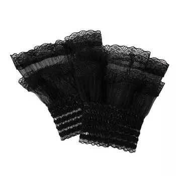 Перчатки для фотосъемки ногтей Красивые нежные накладные манжеты Декоративные кружевные расклешенные манжеты Модные сексуальные аксессуары для нейл-арта Реквизит для фотосъемки