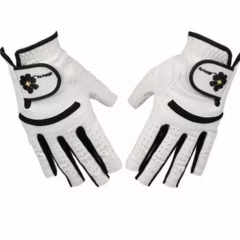Перчатки для гольфа Baestappy для обоих, подходящие для False, совместимые с перчатками с прочностью и кончиками пальцев, высокой воздухопроницаемостью для женщин, рук, чёрный