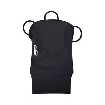 Перчатки для гольфа без пальцев, защитные от летнего солнца для бега и ходьбы L Black Left