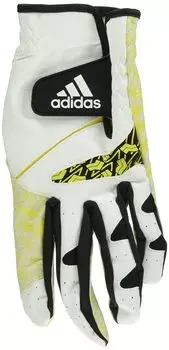 Перчатки для гольфа Code Chaos 22 Gloves Yellow LH26 [Adidas Golf] мужские белые/лучевые