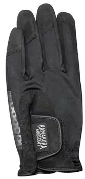 Перчатки для гольфа Double Concept для левой руки M Black x Black Перчатки для практики гольфа с высоким сцеплением для любой погоды, дождя, пота, водонепроницаемые для левой и правой руки