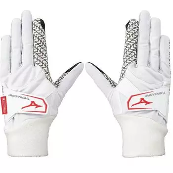 Перчатки для гольфа MIZUNO Therma Grip 2024 Модель Белые WM 5MJWB452 Женские Двуручные (18-19см) белый
