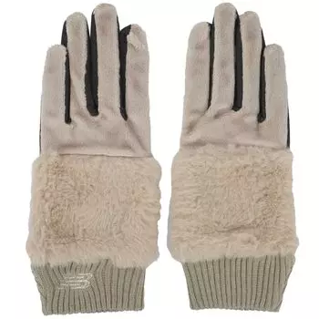 Перчатки для гольфа с сенсорным экраном SS [New Balance] (Мобильная функция) / Женский / 012-4285501 041_Бежевый (17~18см)