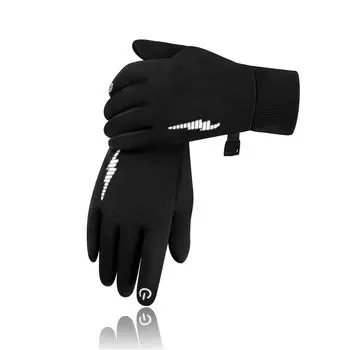 Перчатки для холодной погоды для детей Перчатки для холодной погоды для детей Перчатки для водного футбола с сенсорной панелью для юниоров Ветрозащитные Сохраняющие тепло Устойчивые к истиранию