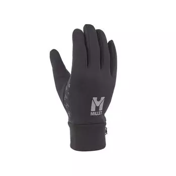 Перчатки для холодной погоды Теплые эластичные походные перчатки MIV01833 L [Millet] Мужские черные-черные (НОВЫЙ ЛОГОТИП)