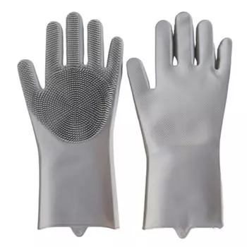 Перчатки для купания домашних животных, чистка кошек, груминг, массажная расческа, против царапин, перчатки для глубокой чистки собак и удаления шерсти One Size