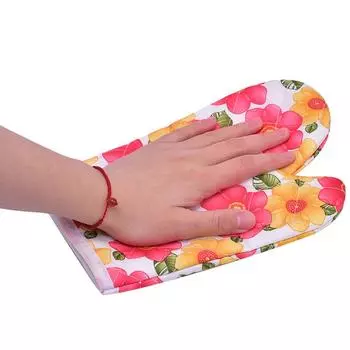 Перчатки для микроволновой печи, кухонные варежки, термостойкие нескользящие перчатки для выпечки