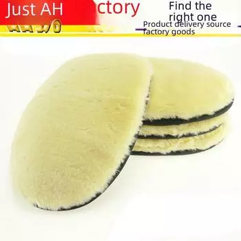 Перчатки для мытья автомобиля из шерстяного бархата - толстые аксессуары для чистки и нанесения воска Single wool gloves