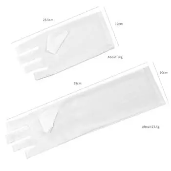 Перчатки для ногтей, анти-ультрафиолетовые, анти-черные солнцезащитные кремы, специальные одноразовые перчатки без пальцев, перчатки для ногтей Short